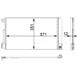 Condenseur, climatisation MAHLE AC 367 000P - Visuel 3