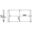 Condenseur, climatisation MAHLE AC 372 000P - Visuel 2