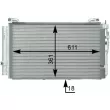 Condenseur, climatisation MAHLE AC 391 000P - Visuel 2