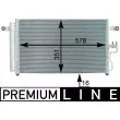 Condenseur, climatisation MAHLE AC 397 000P - Visuel 1