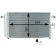 Condenseur, climatisation MAHLE AC 397 000P - Visuel 2