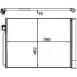 Condenseur, climatisation MAHLE AC 405 000P - Visuel 1
