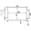 Condenseur, climatisation MAHLE AC 411 000P - Visuel 2