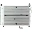 Condenseur, climatisation MAHLE AC 419 000P - Visuel 2