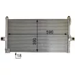 Condenseur, climatisation MAHLE AC 422 000P - Visuel 2