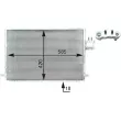 Condenseur, climatisation MAHLE AC 426 000P - Visuel 2