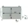 Condenseur, climatisation MAHLE AC 427 000P - Visuel 2