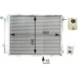 Condenseur, climatisation MAHLE AC 429 000P - Visuel 2