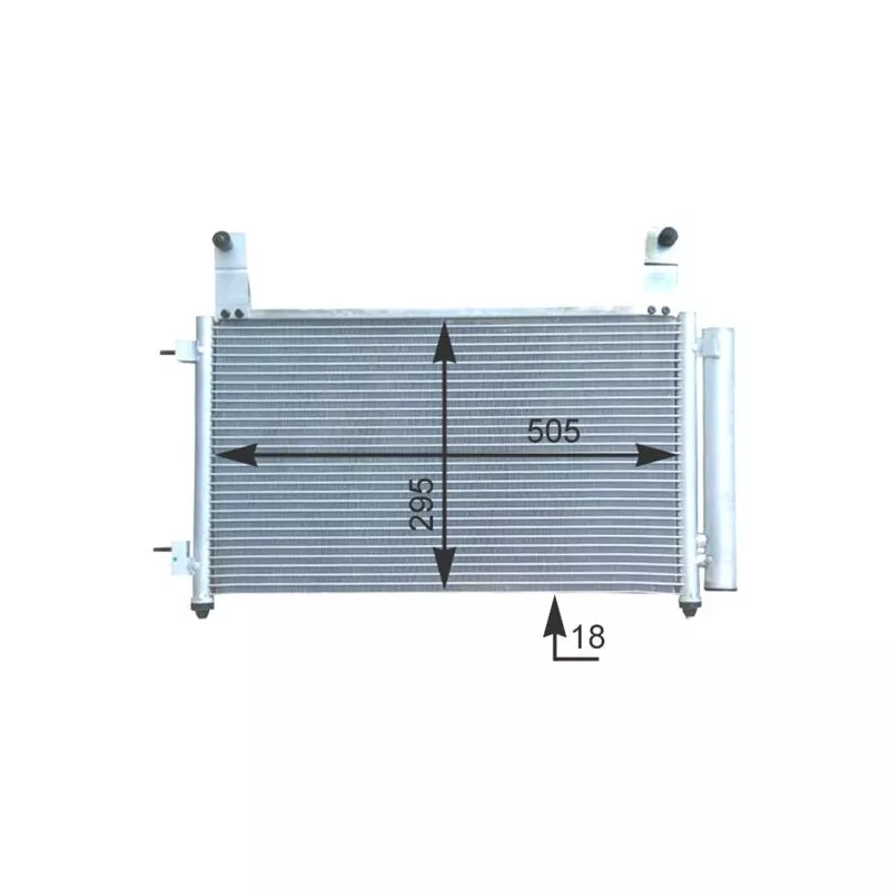 Condenseur, climatisation MAHLE AC 435 000S
