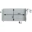 Condenseur, climatisation MAHLE AC 438 000P - Visuel 2