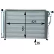 Condenseur, climatisation MAHLE AC 439 000P - Visuel 2