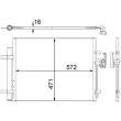 Condenseur, climatisation MAHLE AC 441 000S - Visuel 1