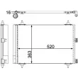 Condenseur, climatisation MAHLE AC 447 000P - Visuel 2