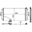 Condenseur, climatisation MAHLE AC 449 000P - Visuel 2