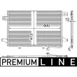 Condenseur, climatisation MAHLE AC 452 000P - Visuel 1