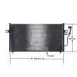 Condenseur, climatisation MAHLE AC 458 000S - Visuel 2