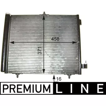 Condenseur, climatisation MAHLE AC 460 000P