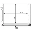 Condenseur, climatisation MAHLE AC 463 000S - Visuel 1