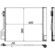 Condenseur, climatisation MAHLE AC 488 000P - Visuel 2