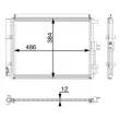 Condenseur, climatisation MAHLE AC 49 000P - Visuel 2