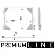Condenseur, climatisation MAHLE AC 50 000P - Visuel 1