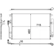 Condenseur, climatisation MAHLE AC 553 001S - Visuel 1