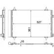 Condenseur, climatisation MAHLE AC 554 000P - Visuel 2