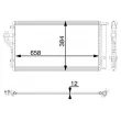 Condenseur, climatisation MAHLE AC 56 000P - Visuel 2