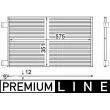 Condenseur, climatisation MAHLE AC 569 000P - Visuel 1
