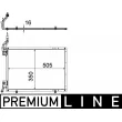 Condenseur, climatisation MAHLE AC 579 000P - Visuel 1