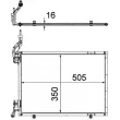 Condenseur, climatisation MAHLE AC 579 000P - Visuel 2