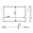 Condenseur, climatisation MAHLE AC 58 000P - Visuel 2