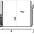 Condenseur, climatisation MAHLE AC 586 000P - Visuel 2