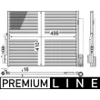 Condenseur, climatisation MAHLE AC 596 000P - Visuel 1