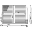 Condenseur, climatisation MAHLE AC 596 000P - Visuel 2