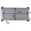 Condenseur, climatisation MAHLE AC 597 000P - Visuel 3