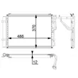 Condenseur, climatisation MAHLE AC 60 000P - Visuel 2