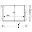 Condenseur, climatisation MAHLE AC 62 000P - Visuel 2