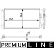 Condenseur, climatisation MAHLE AC 63 000P - Visuel 1