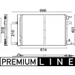 Condenseur, climatisation MAHLE AC 637 000P - Visuel 1