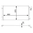 Condenseur, climatisation MAHLE AC 65 000P - Visuel 1