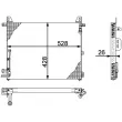 Condenseur, climatisation MAHLE AC 656 000P - Visuel 2