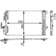 Condenseur, climatisation MAHLE AC 665 000S - Visuel 1