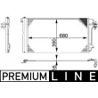 Condenseur, climatisation MAHLE AC 672 000P - Visuel 1