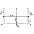 Condenseur, climatisation MAHLE AC 676 000S - Visuel 1