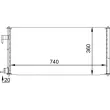 Condenseur, climatisation MAHLE AC 689 000P - Visuel 2