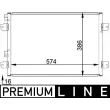 Condenseur, climatisation MAHLE AC 691 000P - Visuel 1