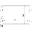 Condenseur, climatisation MAHLE AC 691 000P - Visuel 2