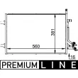 Condenseur, climatisation MAHLE AC 692 000P - Visuel 1