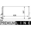 Condenseur, climatisation MAHLE AC 694 000P - Visuel 1